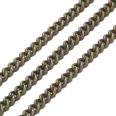 Brass Twisted Chains CHC-S096-AB-NF-1