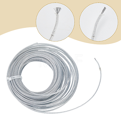 Steel Wire Straw Rope FIND-WH0366-414A-1