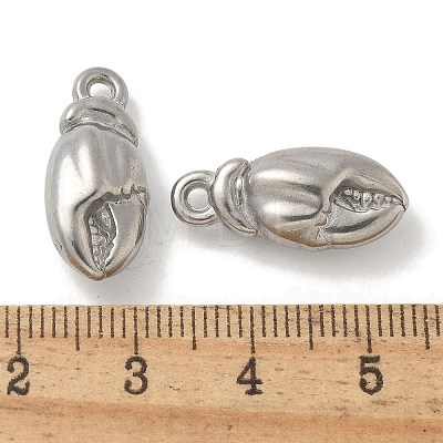 Anti-Tarnish 304 Stainless Steel Pendants STAS-Q334-18P-1