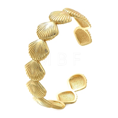 Brass Cuff Bangles for Women BJEW-U018-03G-1