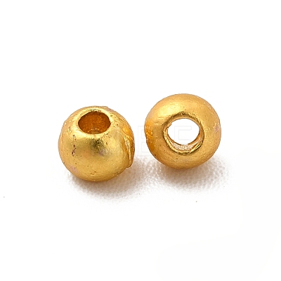 Rack Plating Alloy Beads PALLOY-A001-01MG-1