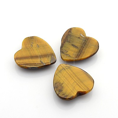 Natural Tiger Eye Cabochons G-P021-04-1