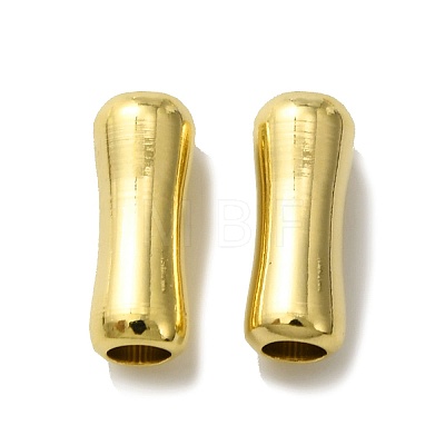 Brass Tube Beads KK-O143-44G-1