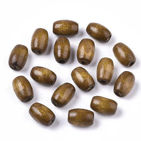 Spray Painted Natural Maple Wood Beads CD-TAC0003-01B-1