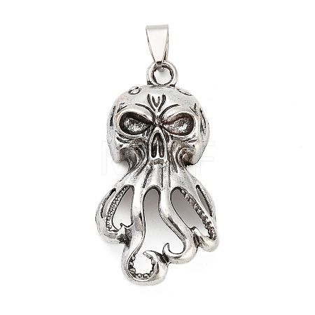 Tibetan Style Alloy Pendants FIND-C081-03AS-1