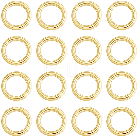 20Pcs 925 Sterling Silver Round Rings STER-BBC0009-64A-G-1