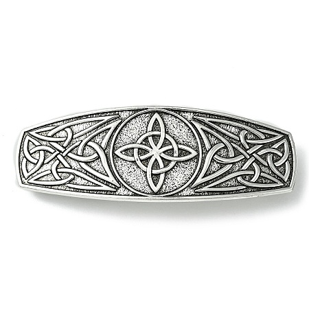 Alloy Hair Barrettes OHAR-C010-05B-AS-1