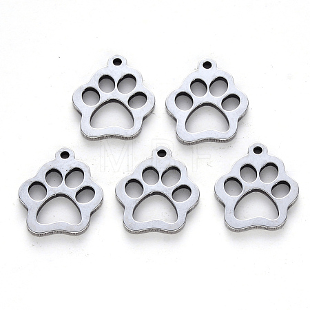 Tarnish Resistant 304 Stainless Steel Charms X-STAS-N092-16-1
