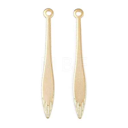 Brass Pendants KK-P310-10G-1