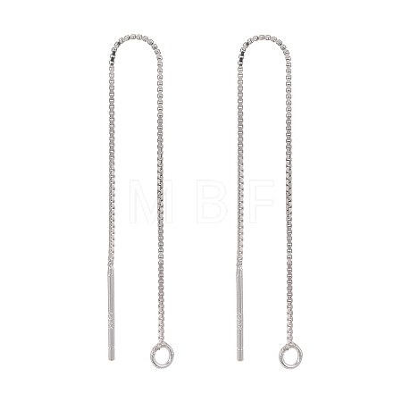 925 Sterling Silver Ear Stud Findings STER-I014-01S-A-1