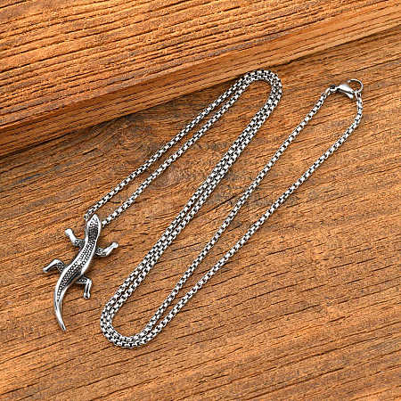 Vintage 304 Stainless Steel Pendant Necklaces for Men WG5B571-01-1
