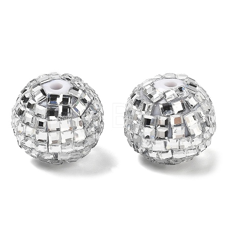 Acrylic Rhinestone Beads OACR-D307-01C-16MM-1