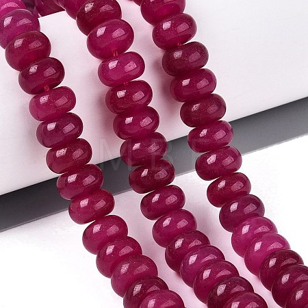 Natural White Jade Beads Strands G-Q613-01F-29-1