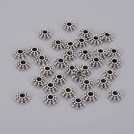 Tibetan Style Spacer Beads LS-LFH10384Y-NF-1