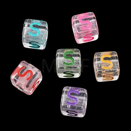 Acrylic European Beads MACR-I042-01S-1