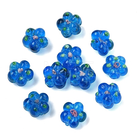 15PCS Handmade Lampwork Beads LAMP-YW0001-66F-1