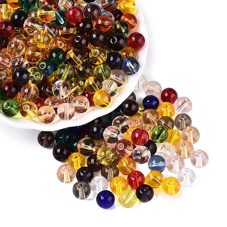FGB Transparent Glass Seed Beads SEED-N013-01C-01-1