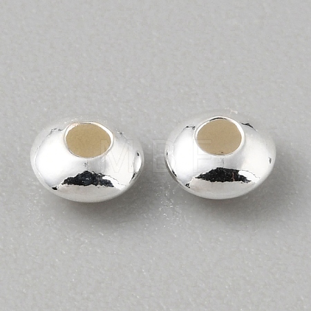 925 Sterling Silver Spacer Beads LS-STER-WH0015-01B-S-1