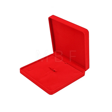 Velvet Cloth Jewelry Sets Boxes for Necklace Rings CON-WH0085-213B-1