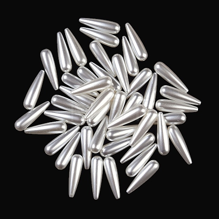 ABS Plastic Imitation Shell Pearl Beads KY-S171-18G-1