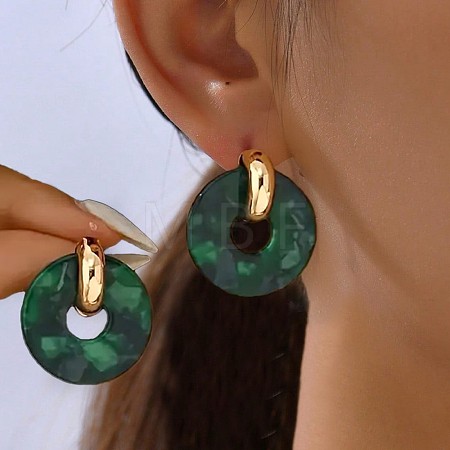 Acrylic Stud Earrings FS-WGF2FEF-03-1