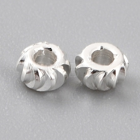 Brass Beads KK-O133-302A-S-1