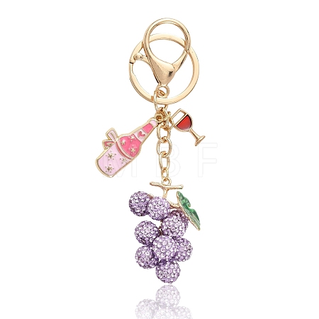 Alloy Enamel Keychain KEYC-YW00287-02-1