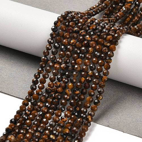 Natural Tiger Eye Beads Strands G-B107-A01-05-1