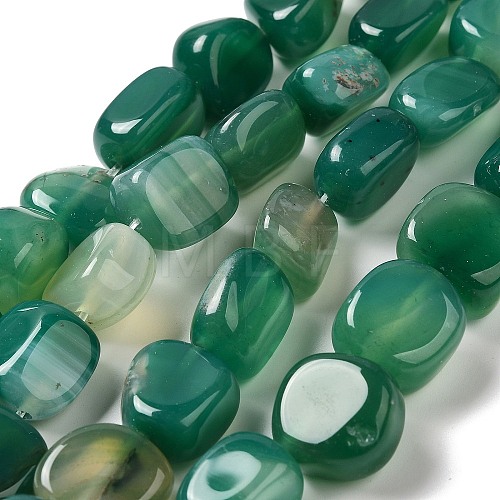 Natural Agate Beads Strands G-H295-D01-01-1