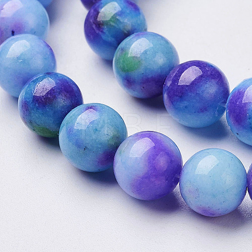 Jade Beads Strands X-G-D264-8mm-XH13-1