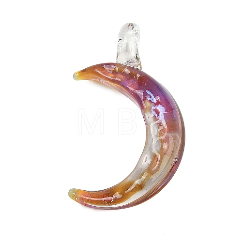 Handmade Lampwork Pendants LAMP-Q005-04F-1