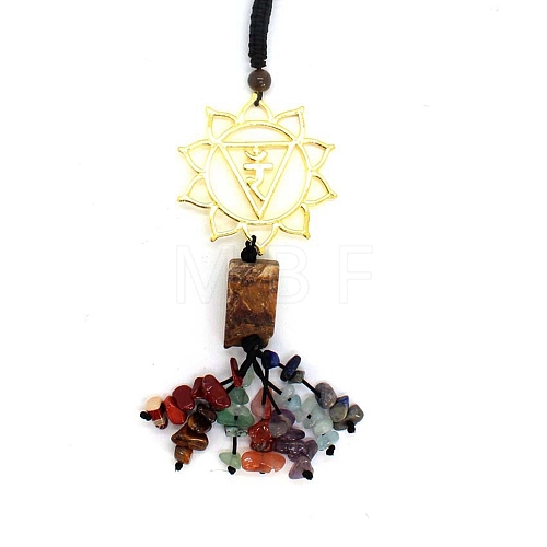 Tiger Eye Pendants Decoration PW-WG084F5-02-1