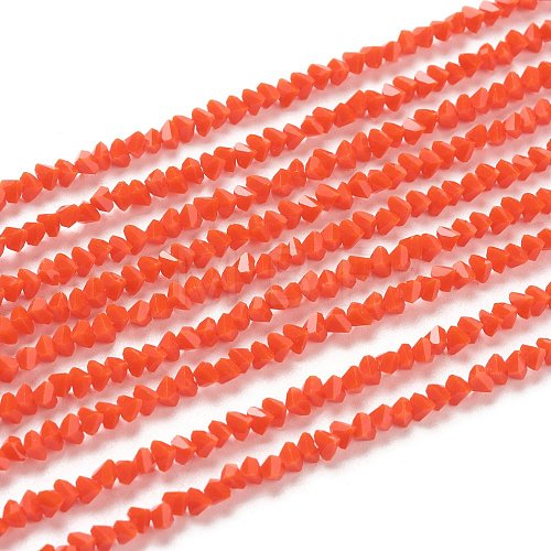 Glass Beads Strands GLAA-L031-01-C02-1