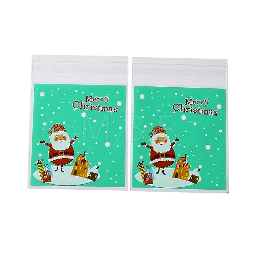 Christmas Theme Plastic Bakeware Bag OPP-Q004-04G-1