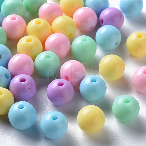 Opaque Acrylic Beads MACR-S370-C12mm-M1-1