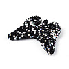Butterfly Shaped Handmade Polymer Clay Rhinestone Beads CLAY-T023-23D-2