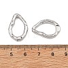SHEGRACE Brass Spring Gate Rings XGRQ58021-761P-3