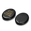 Natural Obsidian Pendants G-K353-06D-2