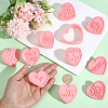 Valentine's Day PP Plastic Cookie Cutters DIY-HY0003-56D-3