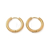 202 Stainless Steel Huggie Hoop Earrings X-EJEW-F111A-16mm-G-4