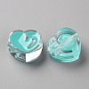 Transparent Enamel Acrylic Beads TACR-S155-004G-2