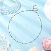 304 Stainless Steel Ball Cable Chain Necklaces NJEW-JN05166-01-1