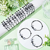 30Pcs Sports Theme Acrylic Beads Braided Bead Bracelets BJEW-BM00013-4