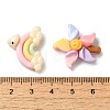 Opaque Resin Decoden Cabochons RESI-M041-05-3
