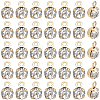50Pcs Brass Pendants KK-BBC0025-91A-7