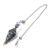 Resin Cone Pointed Dowsing Pendulums GG-CBA040B-03P-01-1