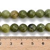 Natural Sinkiang Jade Beads Strands G-L642-F06-8mm-6