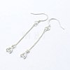 925 Sterling Silver Earring Hooks Findings STER-I014-27S-1