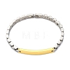 304 Stainless Steel Link Chain Bracelets BJEW-R018-21GP-4