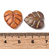 Painted Glass Beads Strands GLAA-Z021-07B-4